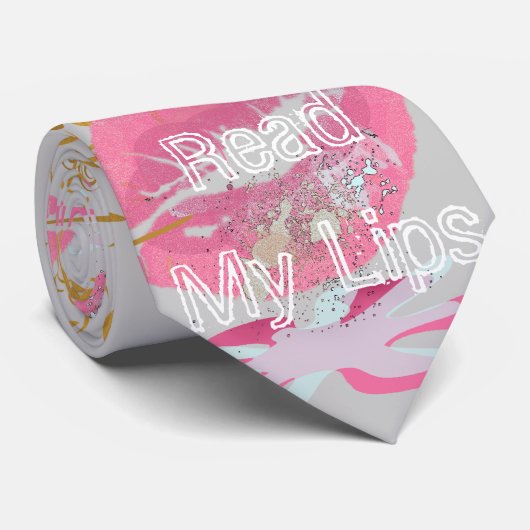 Lippen Krawatte (Gerollt)