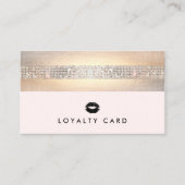 Lippen Küssen Rosa Schönheit Loyalität 10 Punch Treuekarte (Vorderseite)