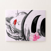 Lippen - Lady Puzzle (Horizontal)