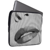 Lippen Laptopschutzhülle (Vorne Rechts)