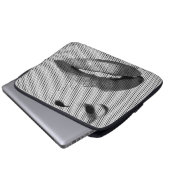Lippen Laptopschutzhülle (Vorne Knopf)