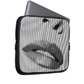 Lippen Laptopschutzhülle (Vorne Rechts)