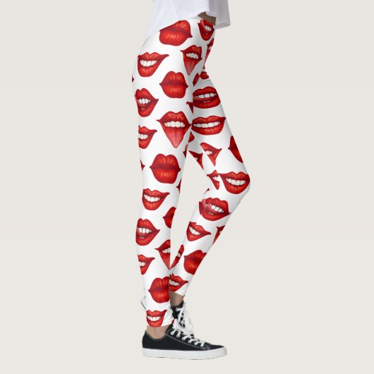 Lippen Leggings (Rechts)