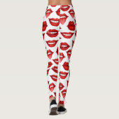 Lippen Leggings (Rückseite)