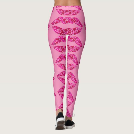 Lippen lieben 01 leggings (Rückseite)