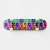 Lippen, Lippen, Lippen Pop Skateboard (Horizontal)