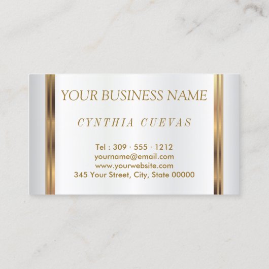 Lippen Meridian Gold Confetti & Lila Lippen Visitenkarte (Rückseite)