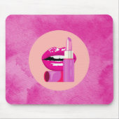 Lippen Mousepad (Vorne)