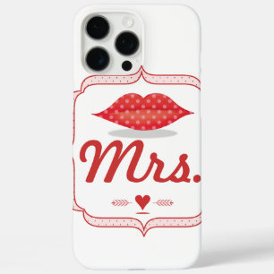 Lippen Mrs. Hipster Vintage Retro Braut iPhone 16 Pro Max Hülle