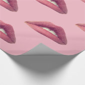 Lippen, Mund-Umhüllungspapier, 30 in x 2 ft Geschenkpapier (Ecke)