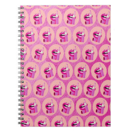 Lippen Notizblock