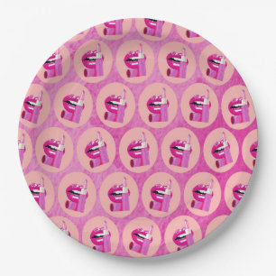 Lippen Pappteller