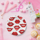 Lippen Pappteller (Party)