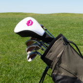 Lippen pink küssen golf headcover (In SItu)