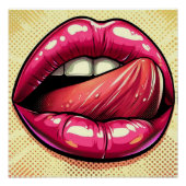 Lippen Poster (Vorderseite)