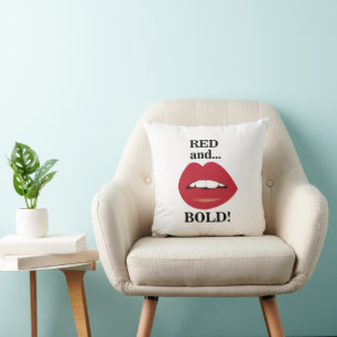 Lippen Rot und Fett Lippen Kissen