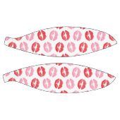 Lippen, rot und rosa, Lippenmuster, Lippenstift, K Basketball (Panele)