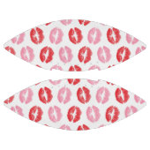 Lippen, rot und rosa, Lippenmuster, Lippenstift, K Football (Paneele)