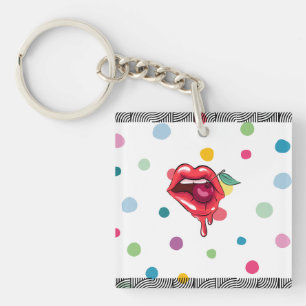 Lippen Schlüsselanhänger