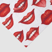 Lippen Seidenpapier (Ausschnitt)