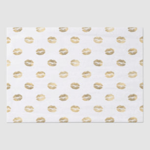 Lippen Seidenpapier
