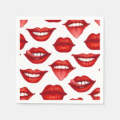 Lippen Serviette (Vorderseite)