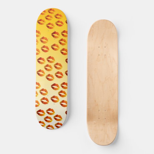Lippen, Sexy Mouth Skateboard 20,6 cm (Vorderseite)