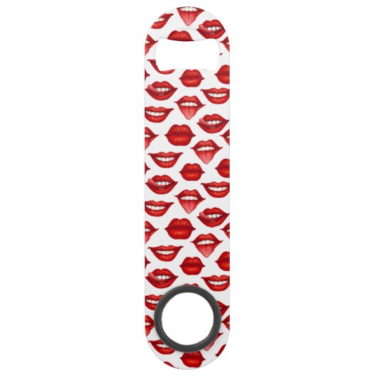 Lippen Speedflaschenöffner (Rückseite)