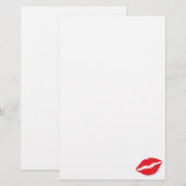 Lippen stationär briefpapier (Vorne/Hinten)
