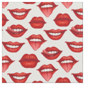 Lippen Stoff (Nahaufnahme)
