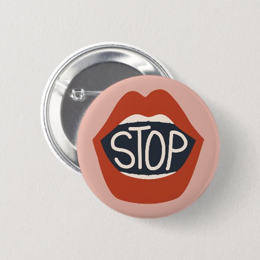 Lippen stoppen button (Vorne & Hinten)