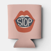 Lippen stoppen dosenkühler (Rückseite)