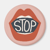 Lippen stoppen magnet (Vorne)