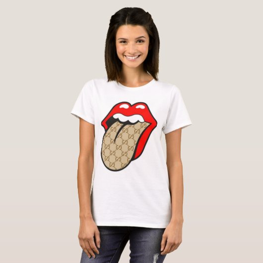 Lippen-T - Shirt (Vorne ganz)