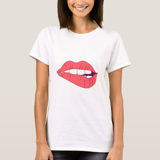 Lippen T-Shirt (Vorderseite)