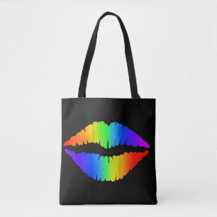 Lippen Tasche