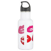 Lippen Trinkflasche (Rückseite)