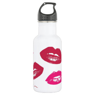 Lippen Trinkflasche