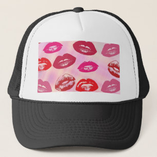 Lippen Truckerkappe