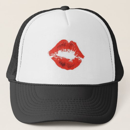 Lippen Truckerkappe (Vorderseite)