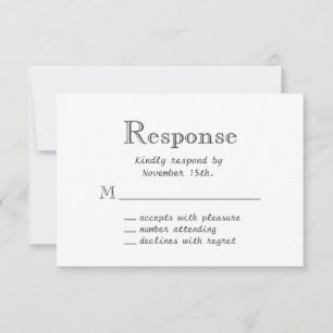 Lippen-UAWG RSVP Karte