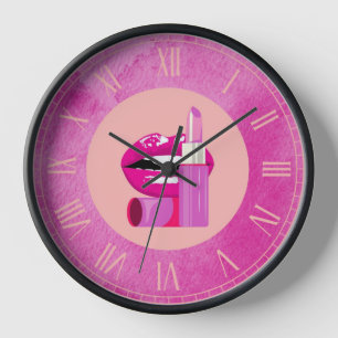 Lippen Uhr