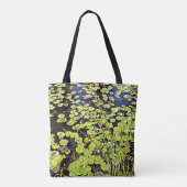 Lippen und Blüten Tasche (Rückseite)