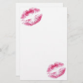 LIPPEN UND LIEBE BRIEFPAPIER (Vorne/Hinten)
