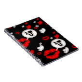 Lippen und Liebe Notizblock (Rechte Seite)