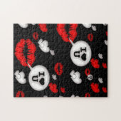 Lippen und Liebe Puzzle (Horizontal)