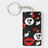 Lippen und Liebe Schlüsselanhänger (Vorderseite)