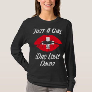 Lippen und Liebe Schweiz Flagge Davos T-Shirt