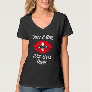 Lippen und Mund lieben die Schweizer Flagge Davos T-Shirt