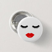 Lippen und Peitschen Button (Vorne & Hinten)